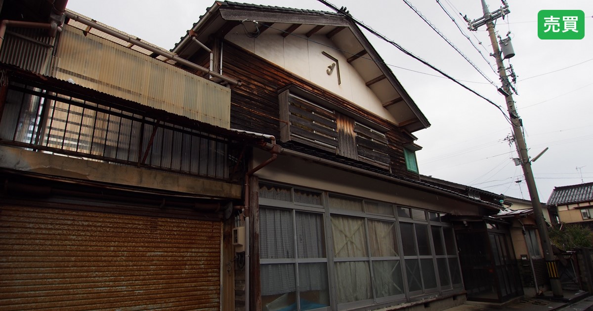 ≪価格変更≫【物件】No.46（漁師町の黒瓦に下見板張りの珠洲らしい